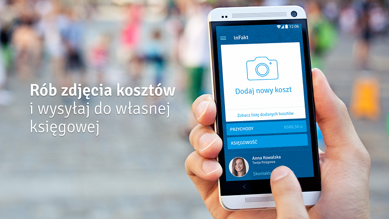 Zdjęcia kosztów inFakt na Androida