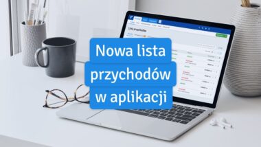 Lista przychodow w aplikacji inFakt